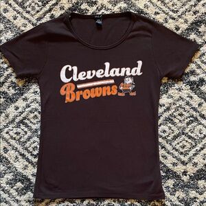 Cleveland Browns Brown Short-sleeved Tee